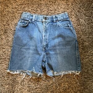 Levi's Classic Blue Jean Shorts